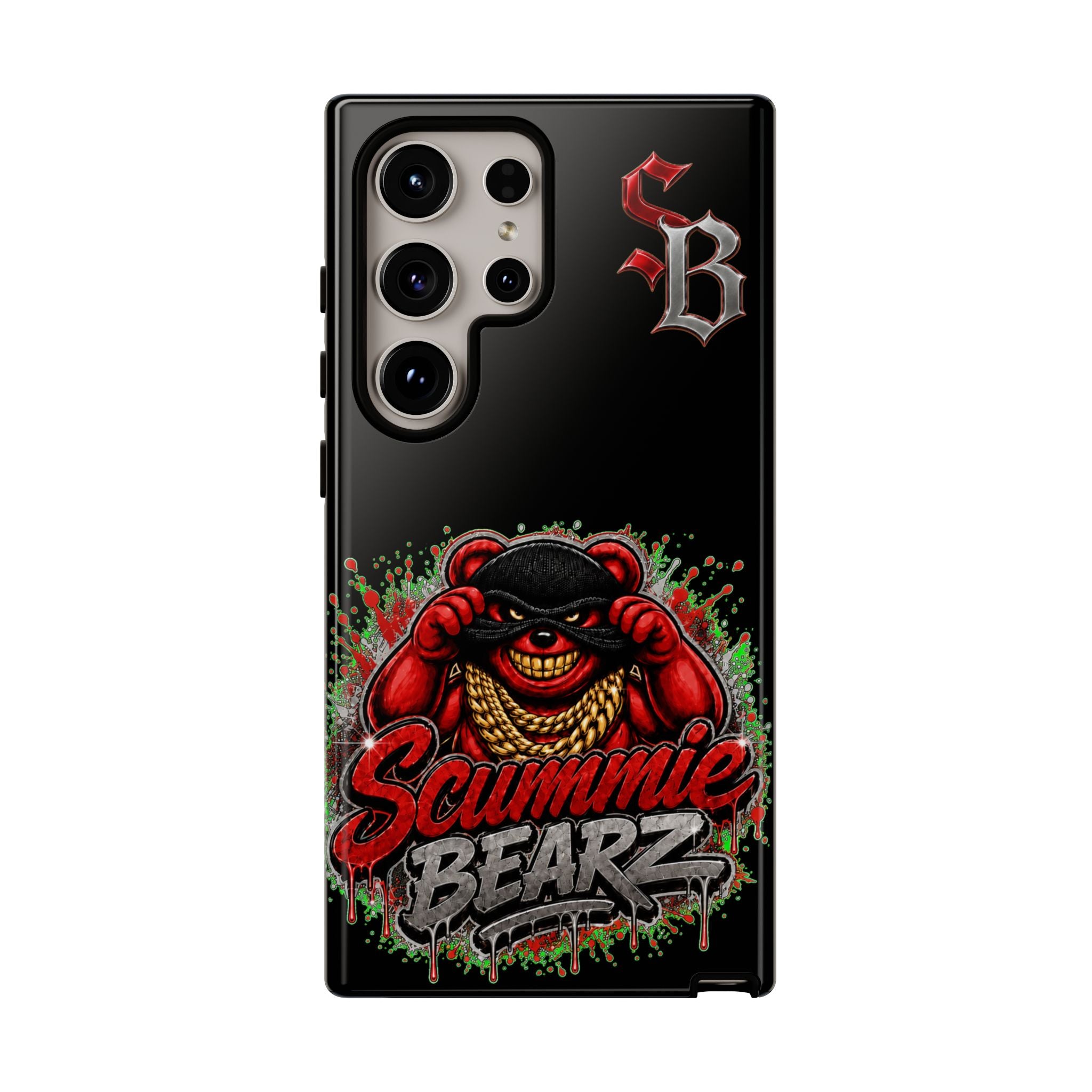 SCUMMIEBEARZ ♦️RED LOGO♦️ Tough Cases
