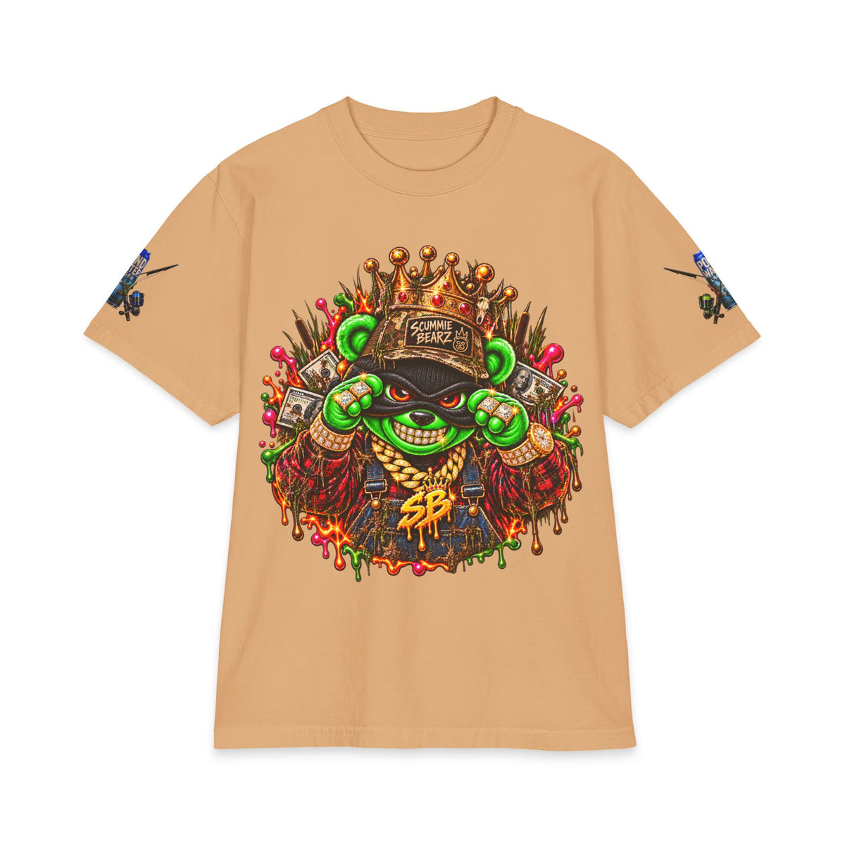 No Babe The Monster Got You | SCUMMIEBEARZ™ Shaka Wear Heavyweight Tee