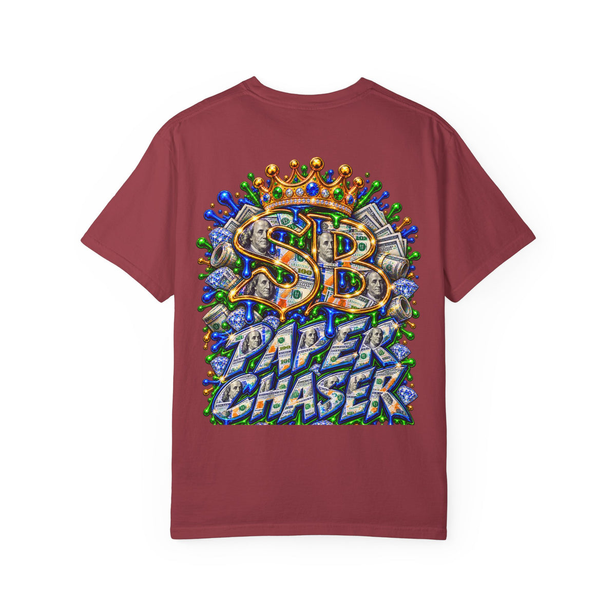 Comfort color 1717- "Paper Chaser" Graphic T-Shirt wha-SCUMMIEBEARZ™️