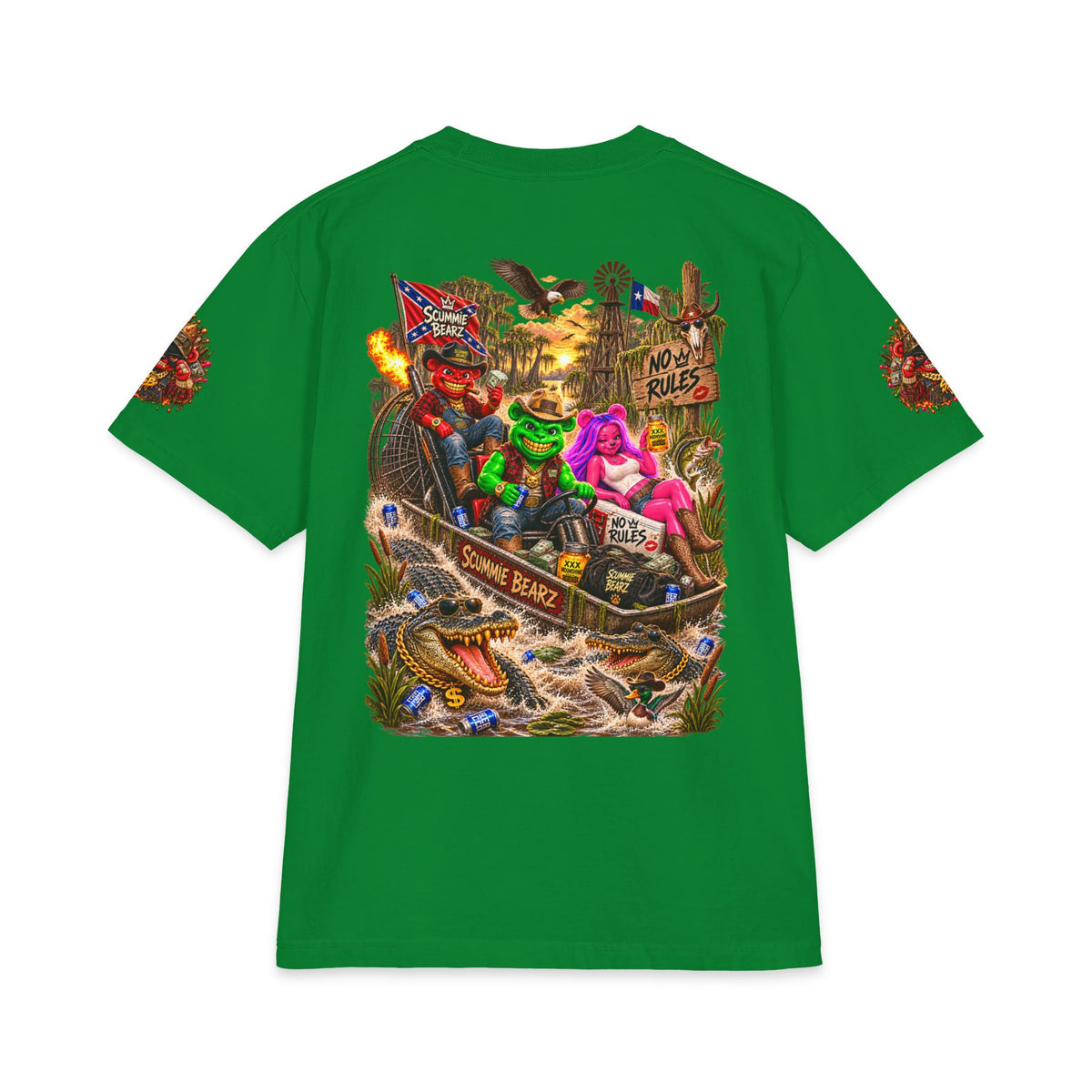 Country Brew Sled | SCUMMIEBEARZ™ Shaka Wear Heavyweight Tee