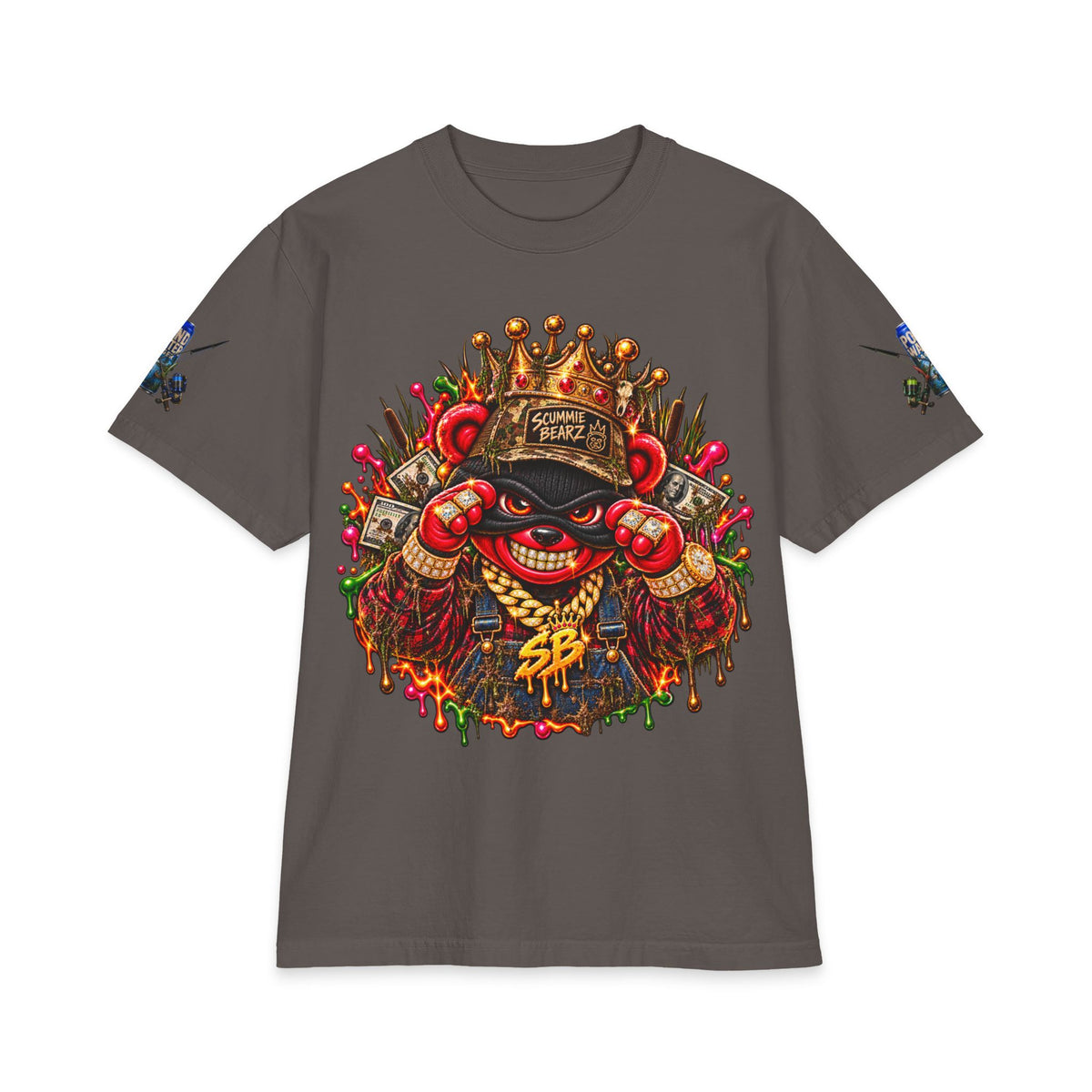 Unisex Max Heavyweight Short Sleeve-REBEL FORD-SCUMMIEBEARZ™️