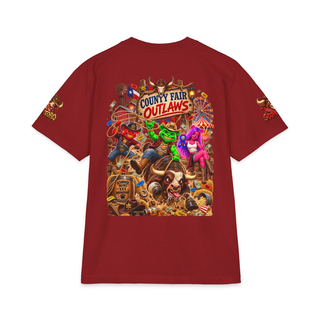 County Fair Outlaws | SCUMMIEBEARZ™ Shaka Wear Heavyweight Tee