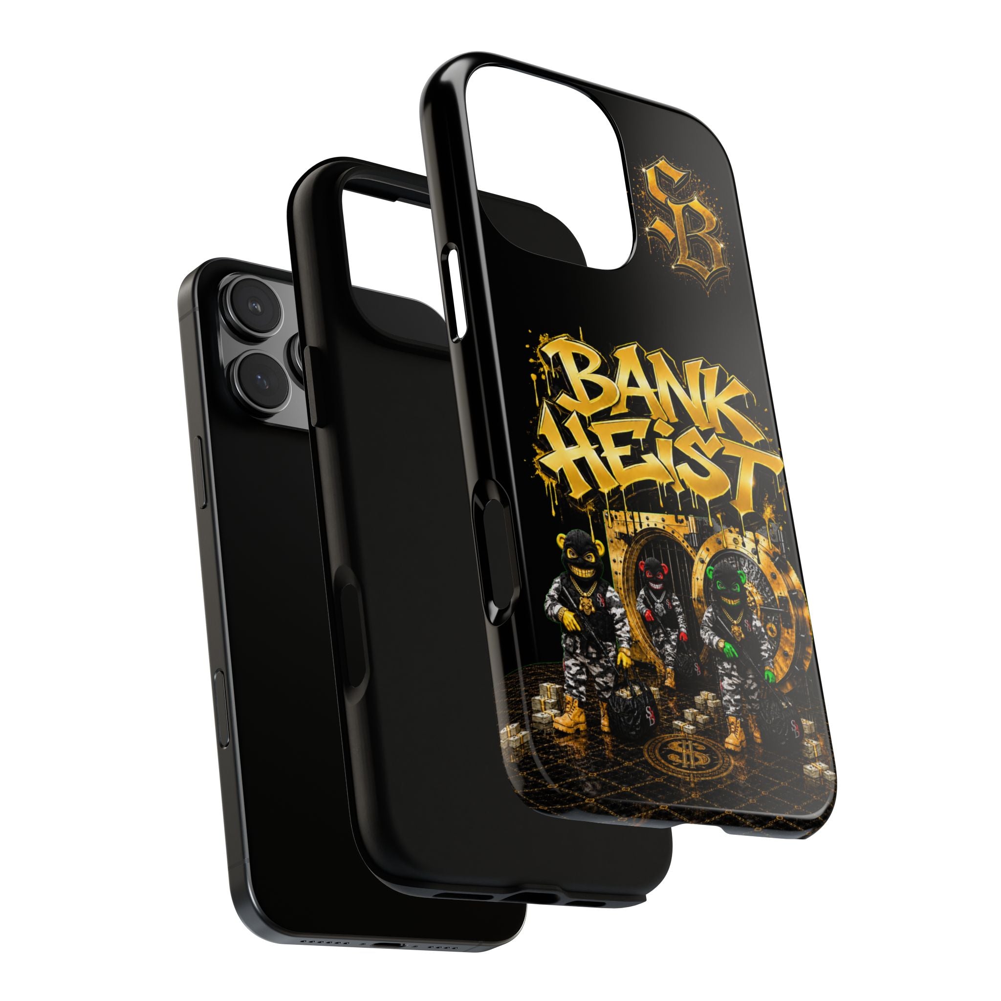 SCUMMIEBEARZ Bank Heist Tough Cases