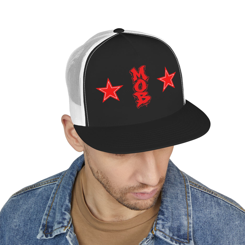 5 Panel Trucker Cap-MOB-SCUMMIEBEARZ™️