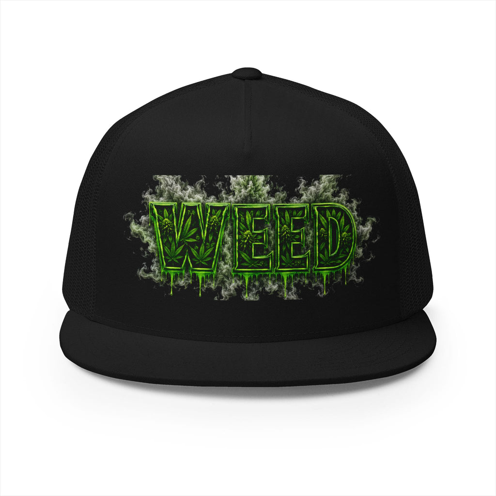 5 Panel Trucker CAP-WEED -SCUMMIEBEARZ™
