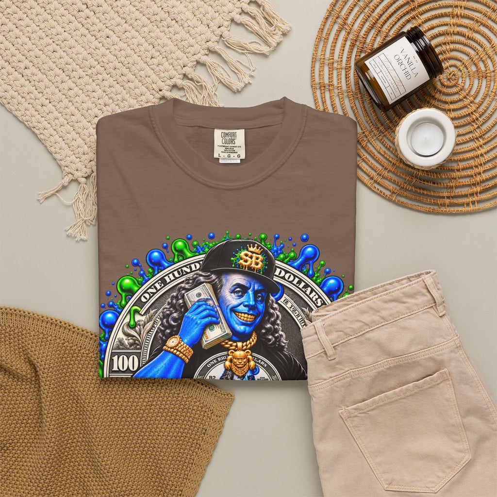 Comfort color 1717- "Paper Chaser" Graphic T-Shirt wha-SCUMMIEBEARZ™️