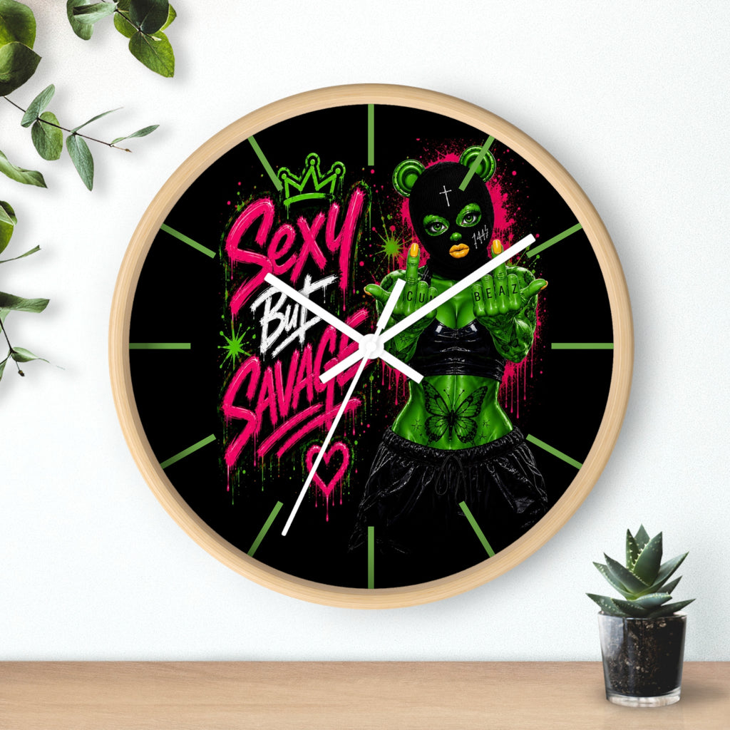 Wall Clock-Sexy But Savage Green Remix-SCUMMIEBEARZ™️