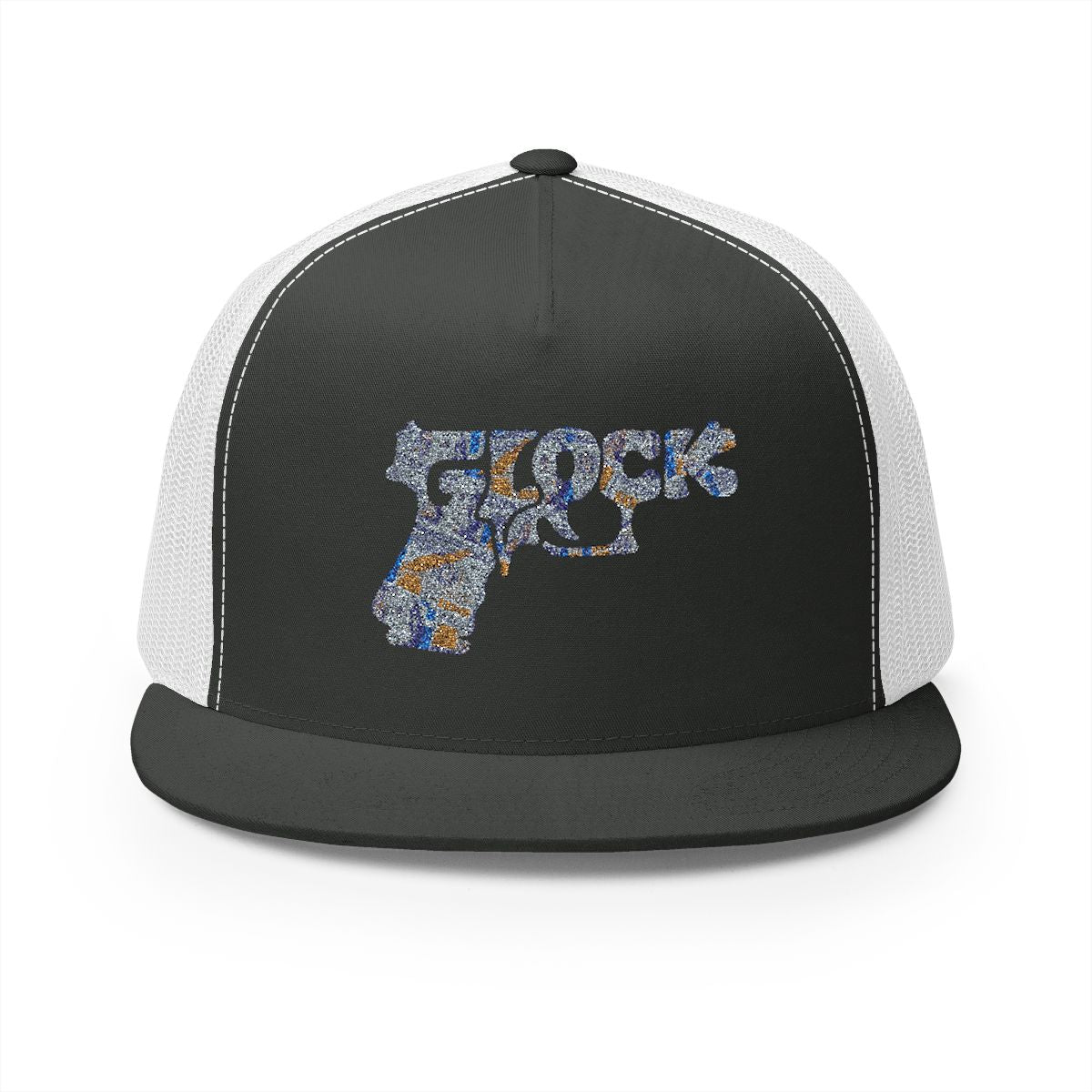 5 Panel Trucker Cap-MONEY GLOCK LOGO-SCUMMIEBEARZ™️