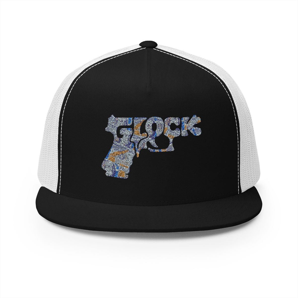5 Panel Trucker Cap-MONEY GLOCK LOGO-SCUMMIEBEARZ™️