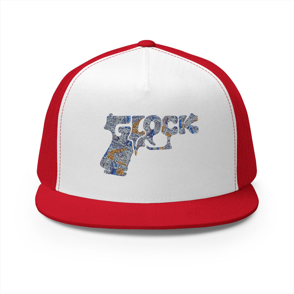 5 Panel Trucker Cap-MONEY GLOCK LOGO-SCUMMIEBEARZ™️