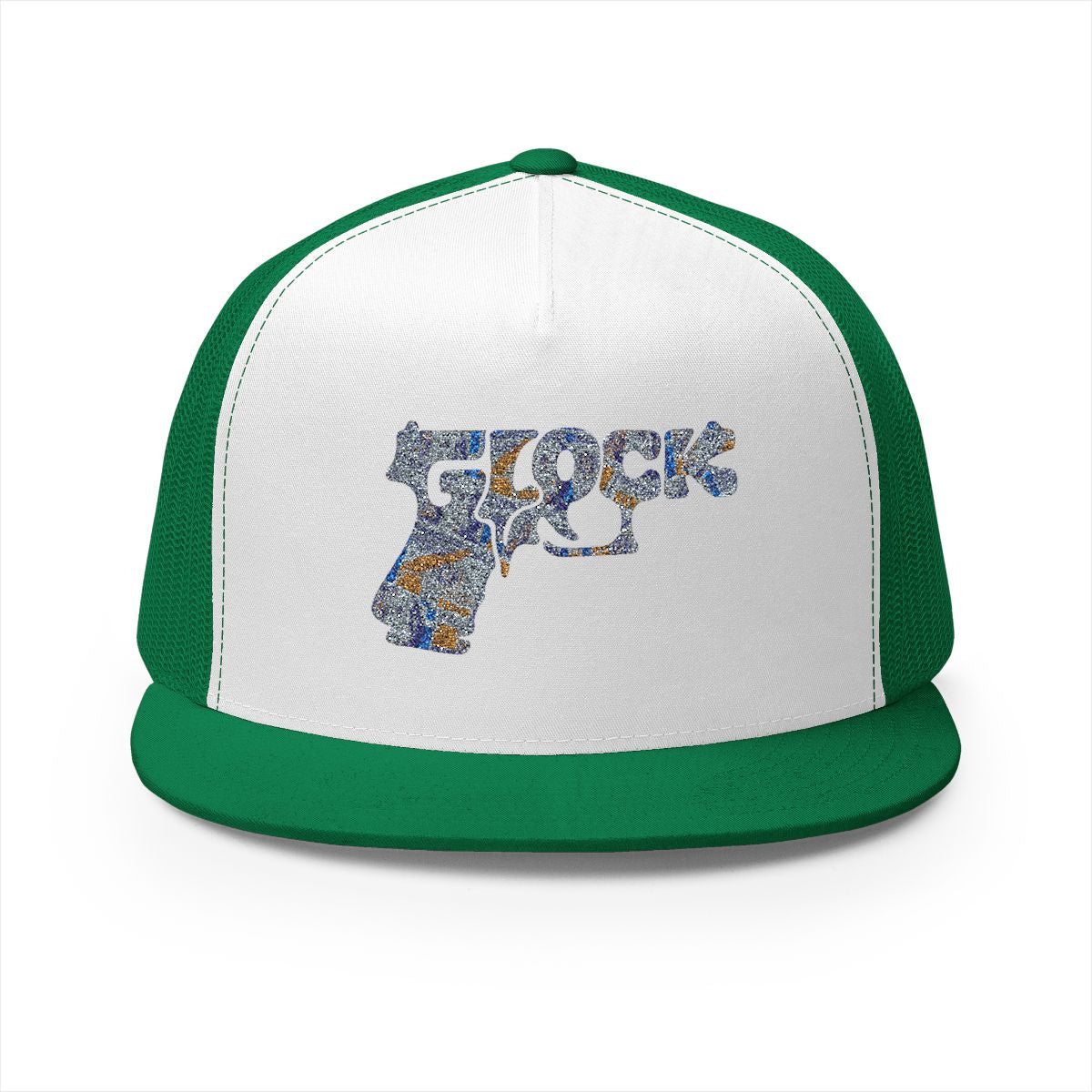 5 Panel Trucker Cap-MONEY GLOCK LOGO-SCUMMIEBEARZ™️