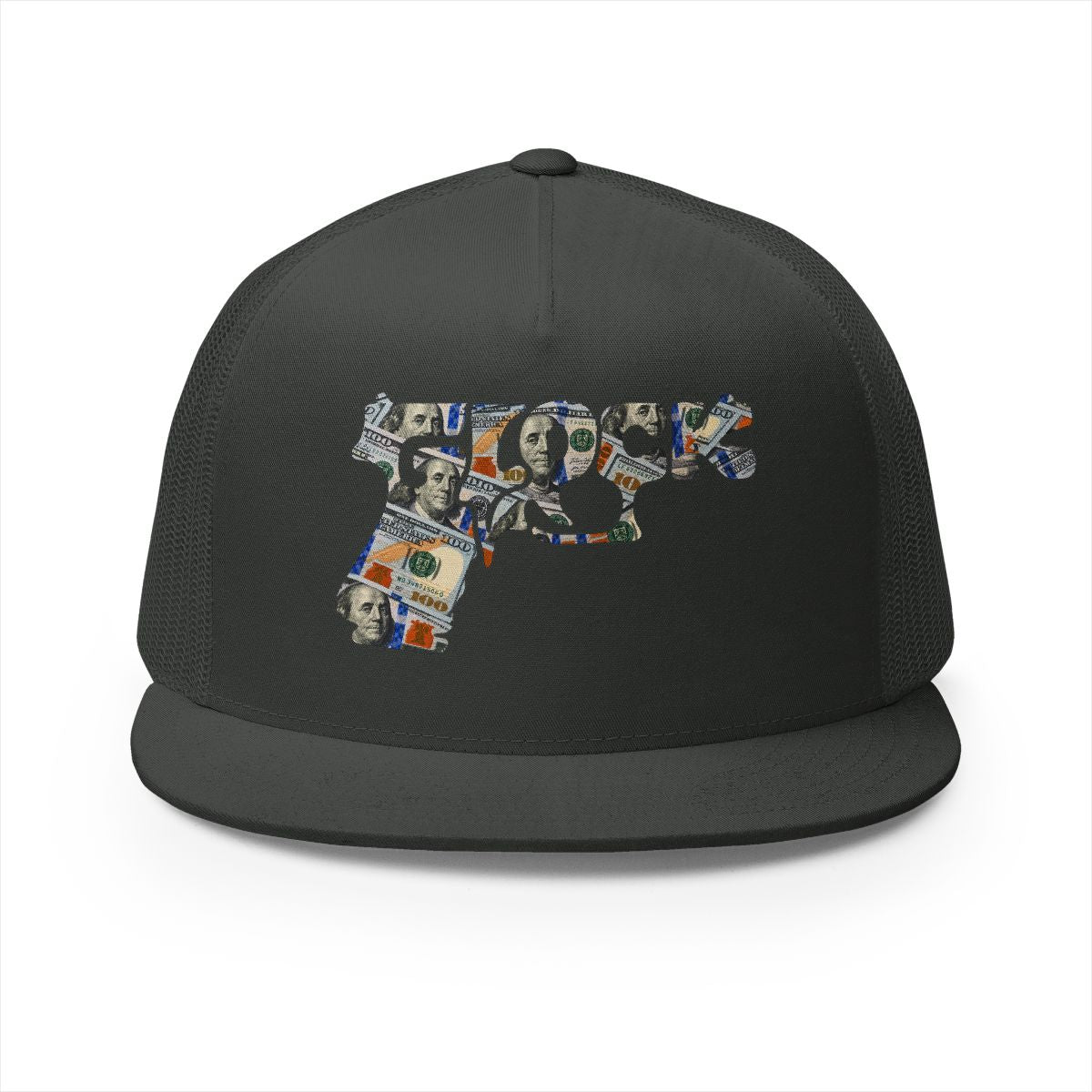 5 Panel Trucker Cap-MONEY GLOCK LOGO-SCUMMIEBEARZ™️