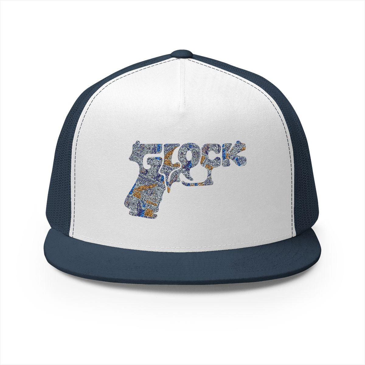 5 Panel Trucker Cap-MONEY GLOCK LOGO-SCUMMIEBEARZ™️