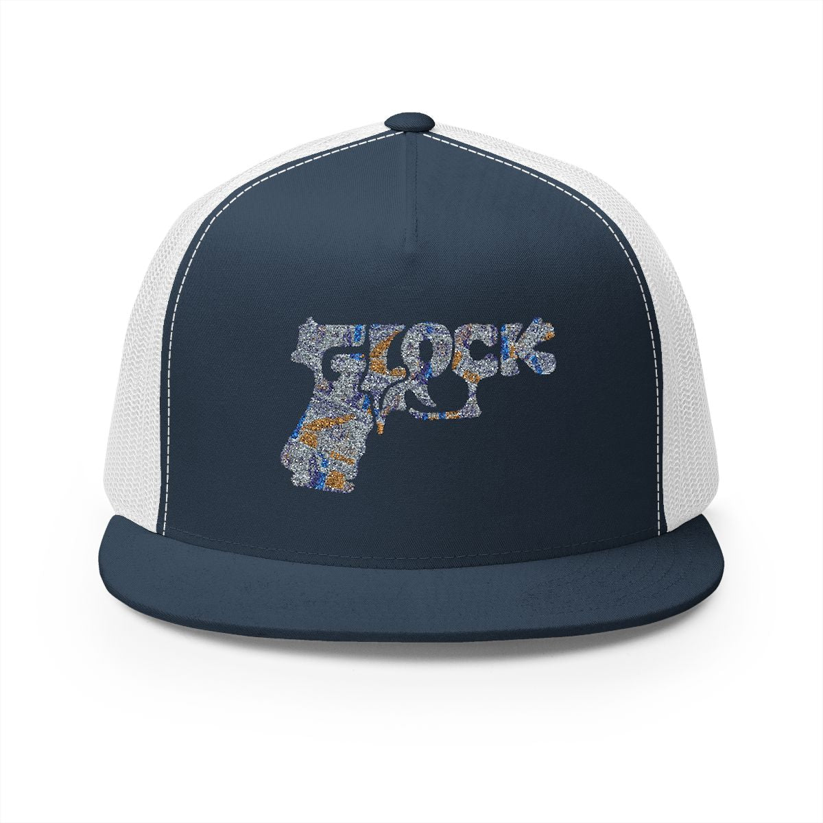 5 Panel Trucker Cap-MONEY GLOCK LOGO-SCUMMIEBEARZ™️
