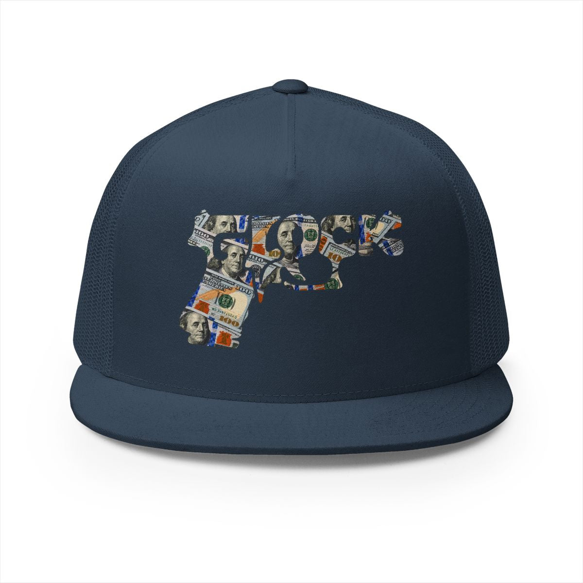 5 Panel Trucker Cap-MONEY GLOCK LOGO-SCUMMIEBEARZ™️