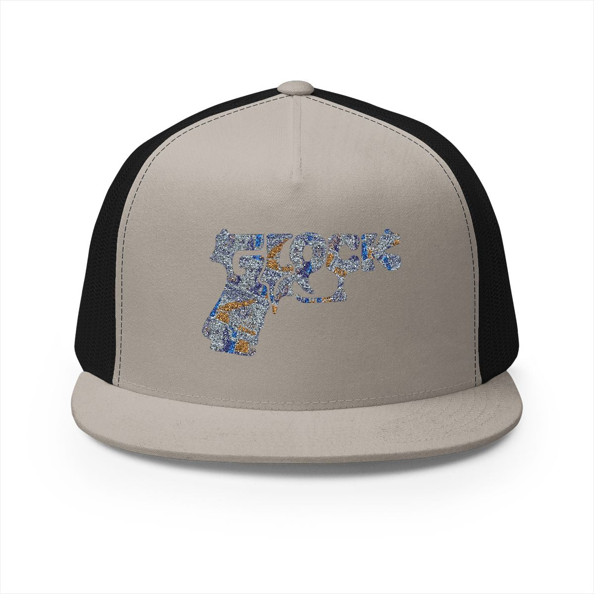 5 Panel Trucker Cap-MONEY GLOCK LOGO-SCUMMIEBEARZ™️