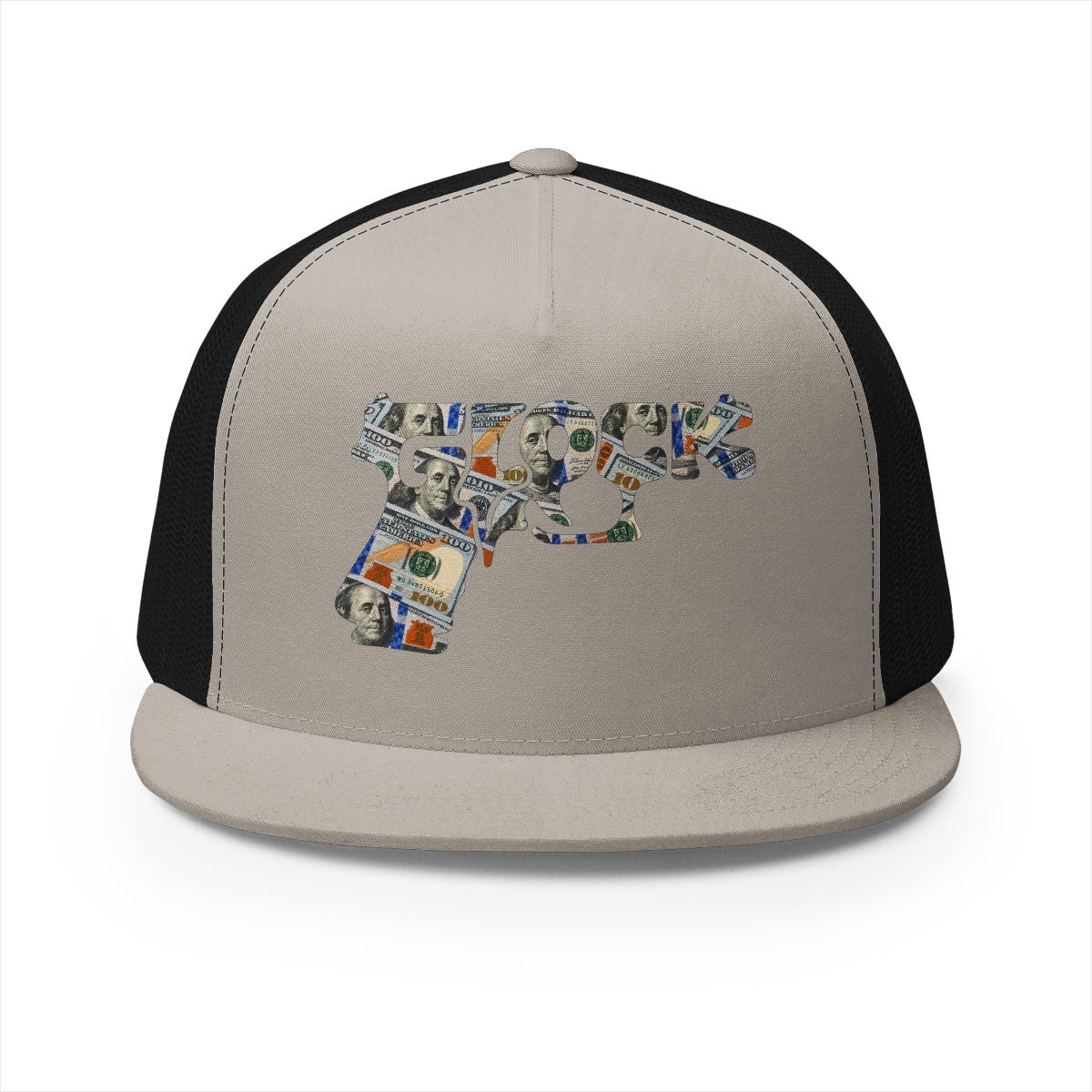 5 Panel Trucker Cap-MONEY GLOCK LOGO-SCUMMIEBEARZ™️