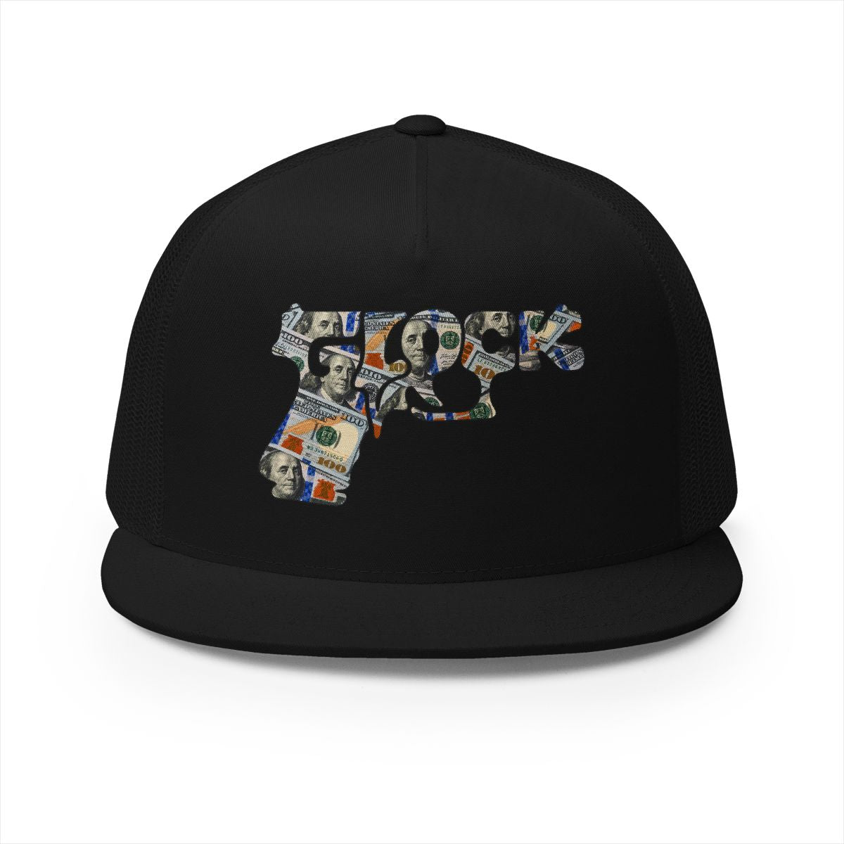 5 Panel Trucker Cap-MONEY GLOCK LOGO-SCUMMIEBEARZ™️