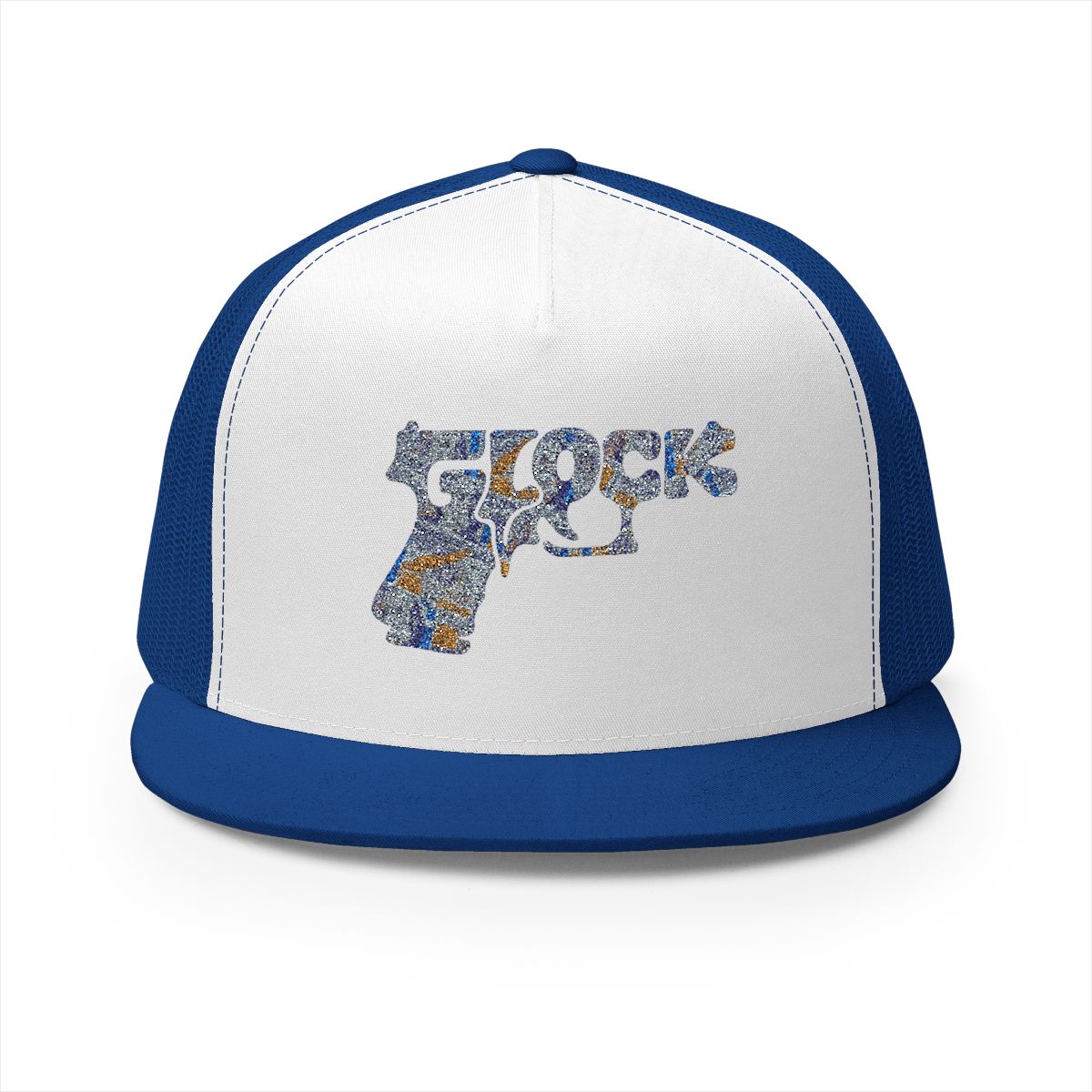 5 Panel Trucker Cap-MONEY GLOCK LOGO-SCUMMIEBEARZ™️