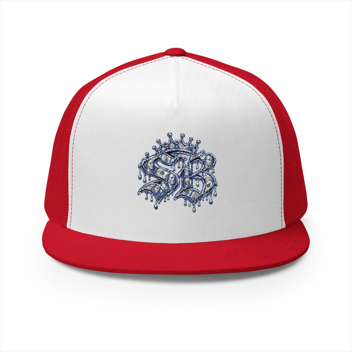 5 Panel Trucker Cap-MONEY SB LOGO-SCUMMIEBEARZ™️