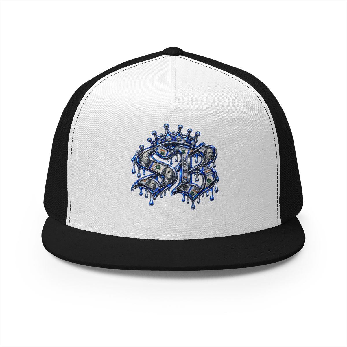 5 Panel Trucker Cap-MONEY SP LOGO-SCUMMIEBEARZ™️