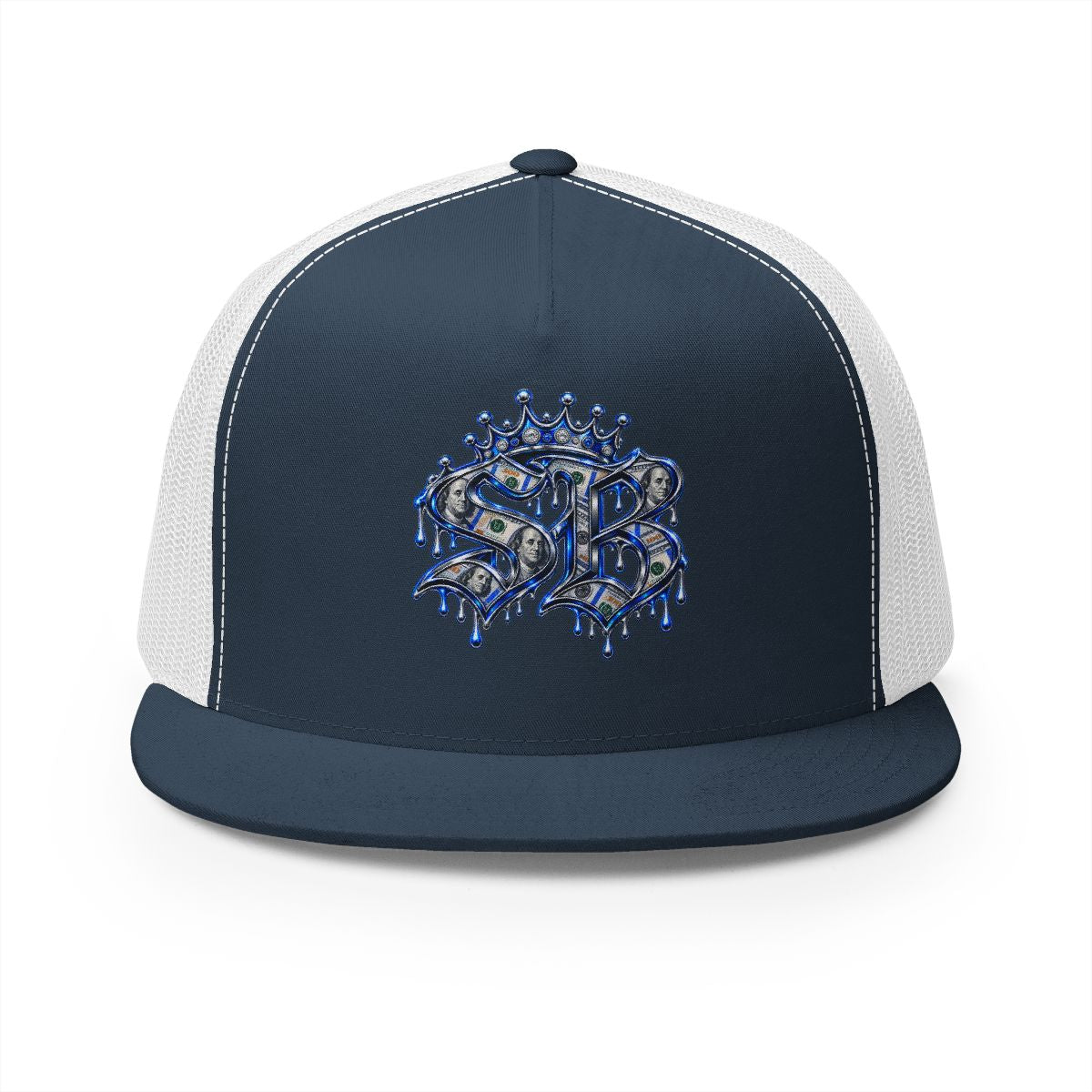 5 Panel Trucker Cap-MONEY SP LOGO-SCUMMIEBEARZ™️