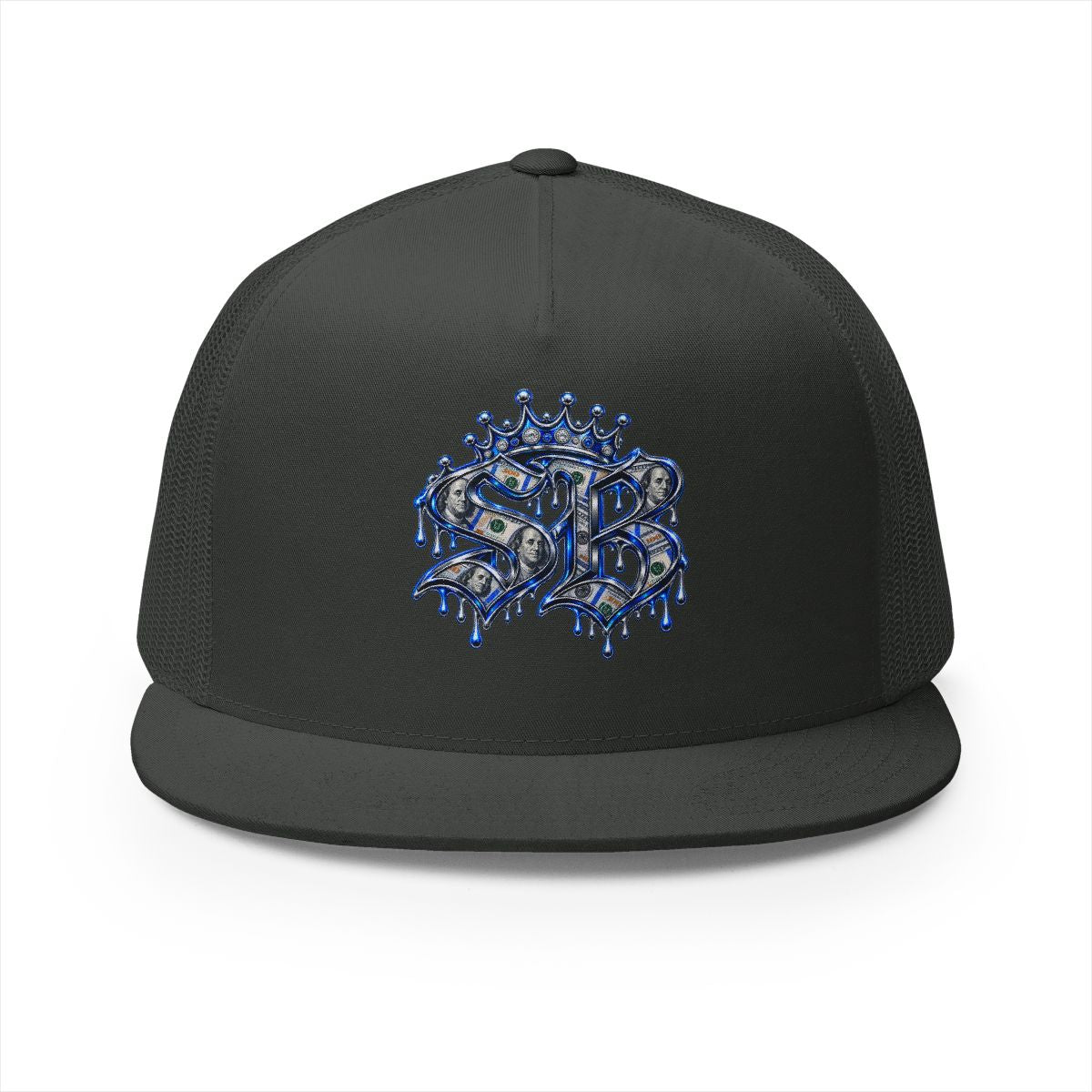 5 Panel Trucker Cap-MONEY SP LOGO-SCUMMIEBEARZ™️