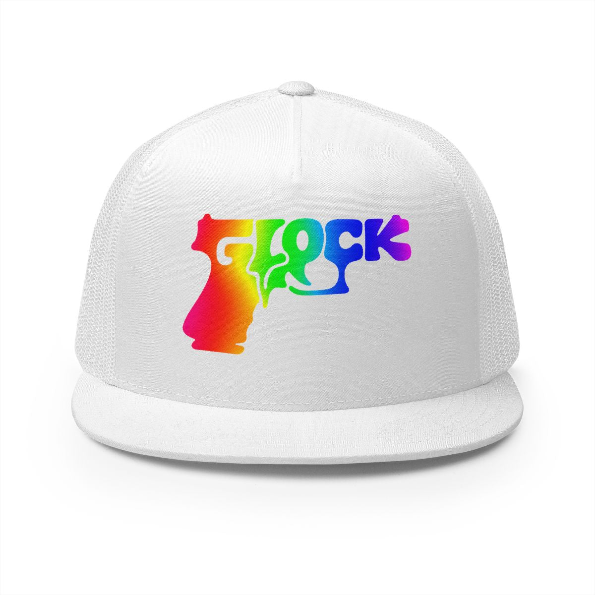 5 Panel Trucker Cap-RAINBOW GLOCK-SCUMMIEBEARZ™️