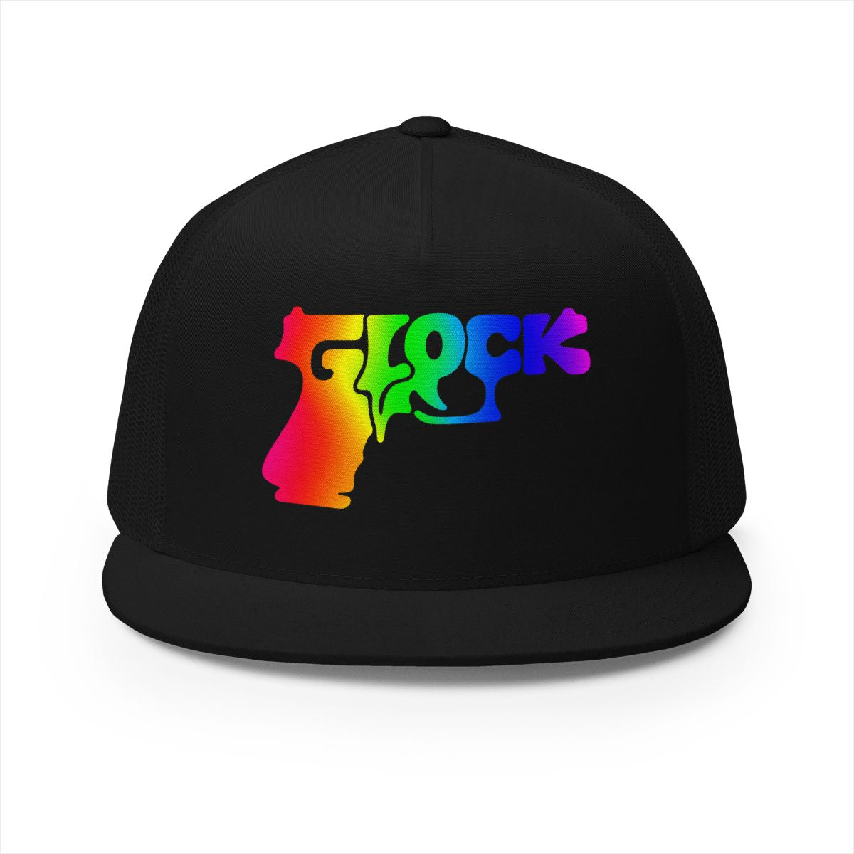 5 Panel Trucker Cap-RAINBOW GLOCK-SCUMMIEBEARZ™️