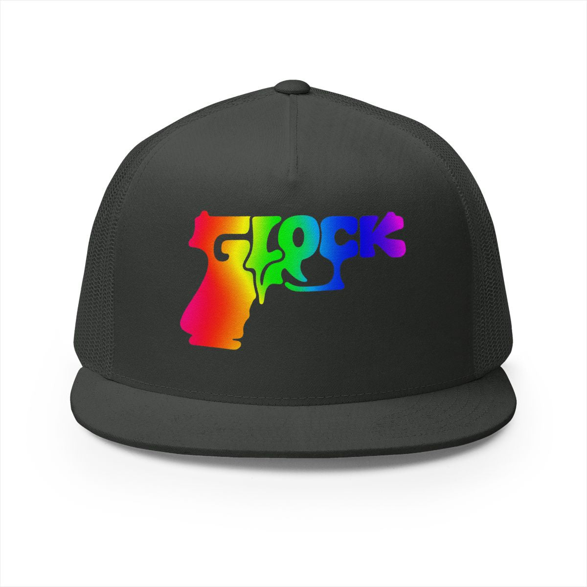5 Panel Trucker Cap-RAINBOW GLOCK-SCUMMIEBEARZ™️