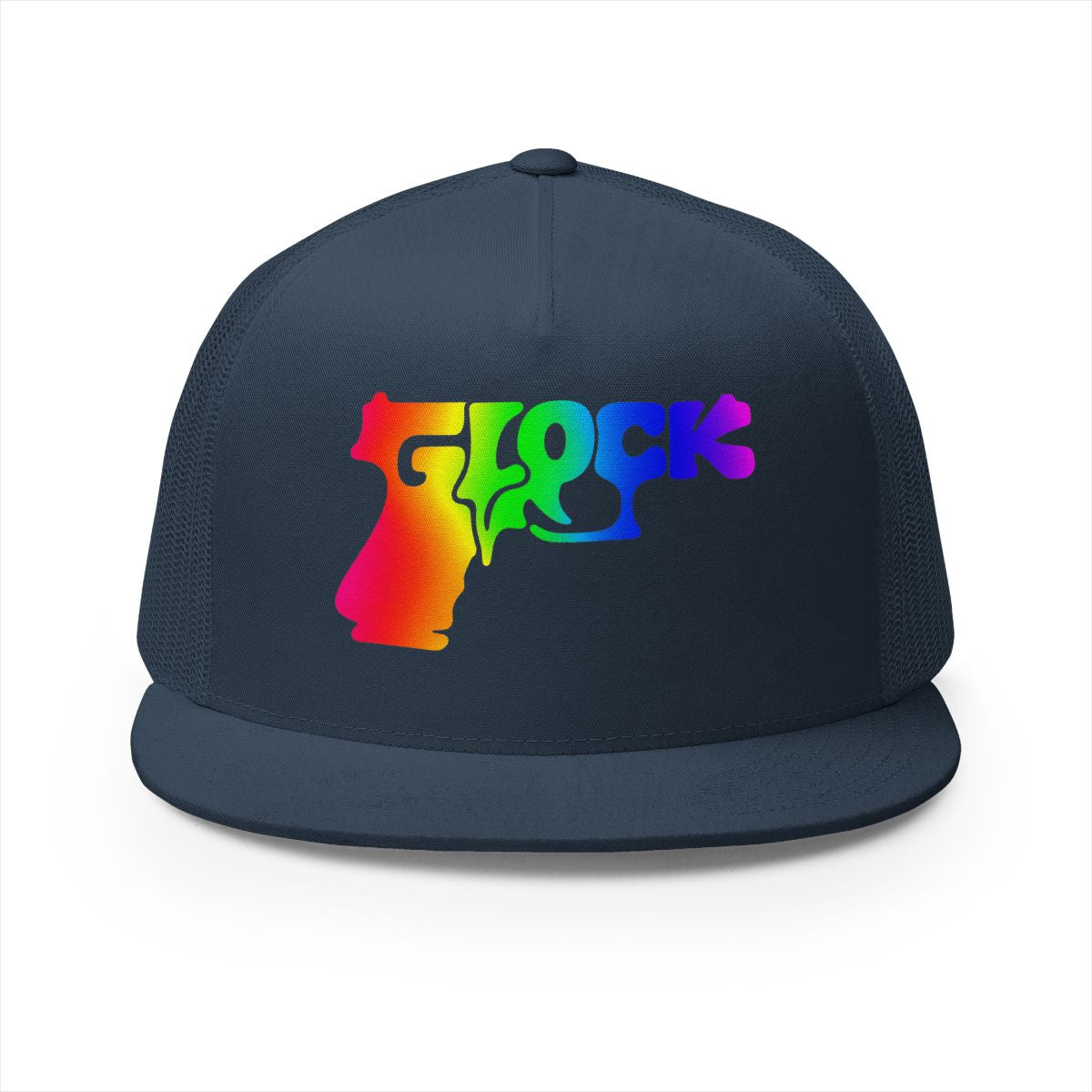 5 Panel Trucker Cap-RAINBOW GLOCK-SCUMMIEBEARZ™️