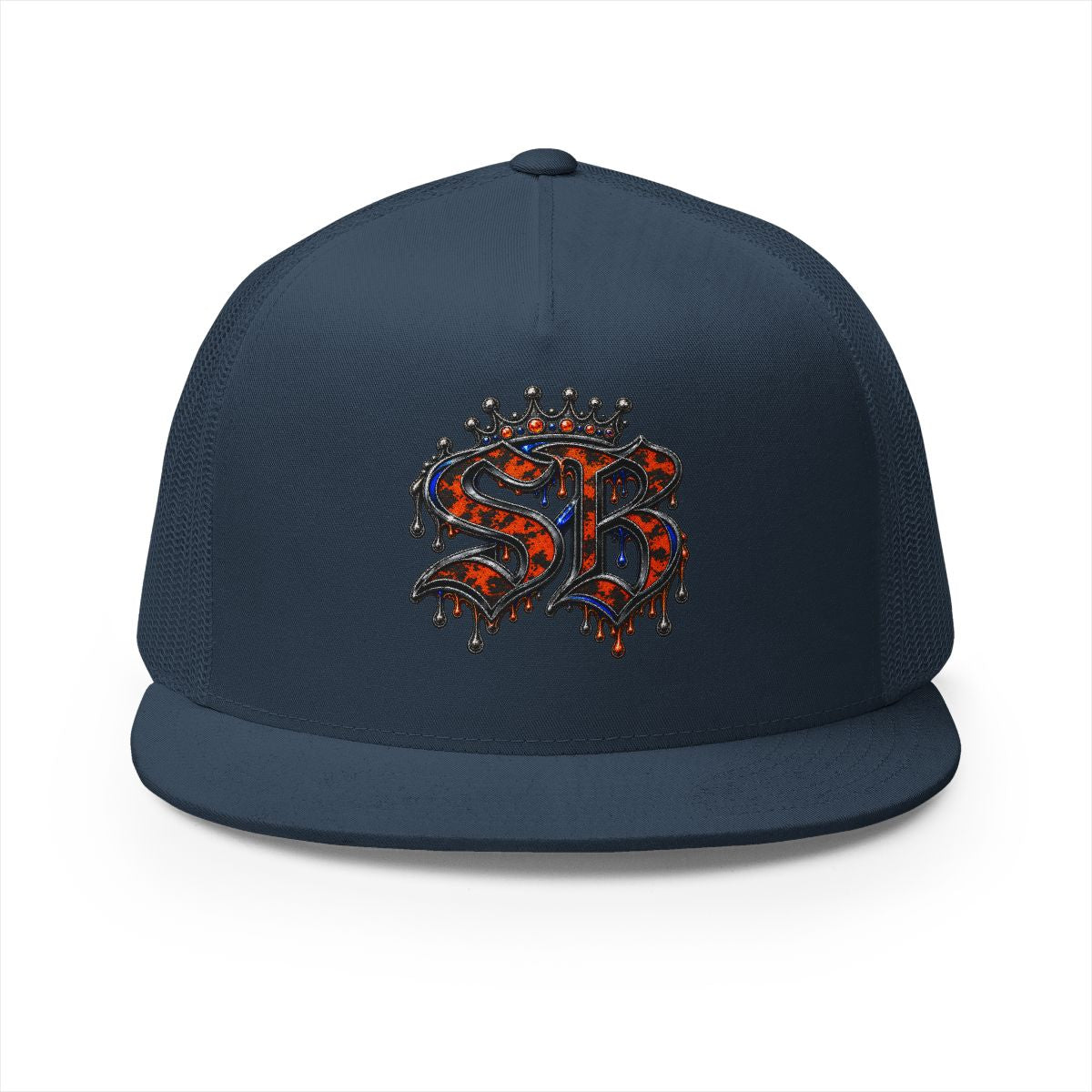 5 Panel Trucker Cap-RED SB LOGO-SCUMMIEBEARZ™