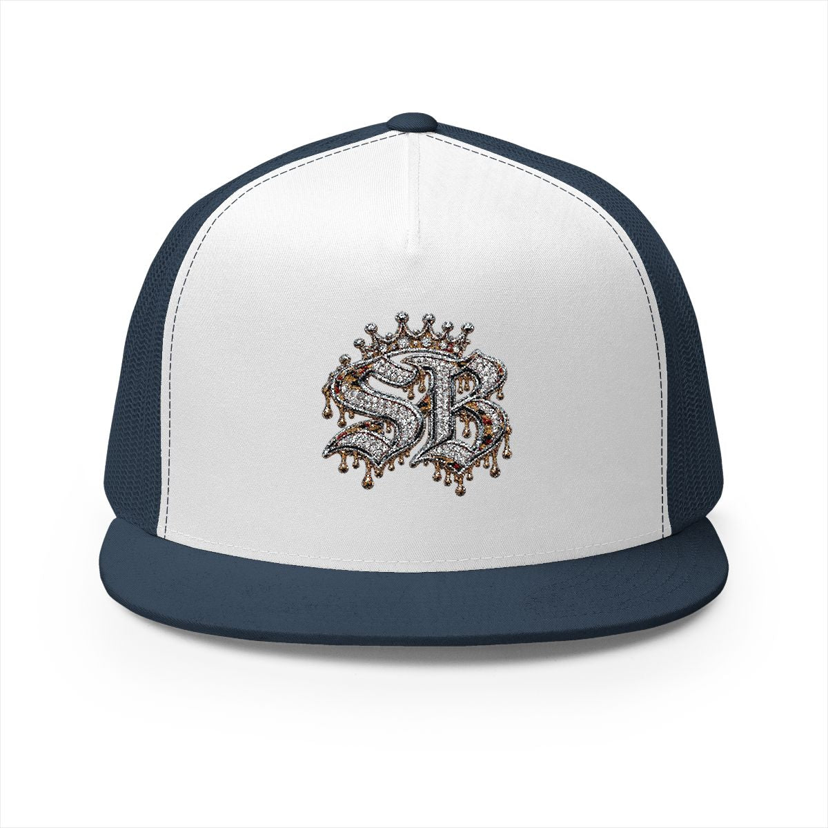 5 Panel Trucker Cap-SB LOGO-SCUMMIEBEARZ™️