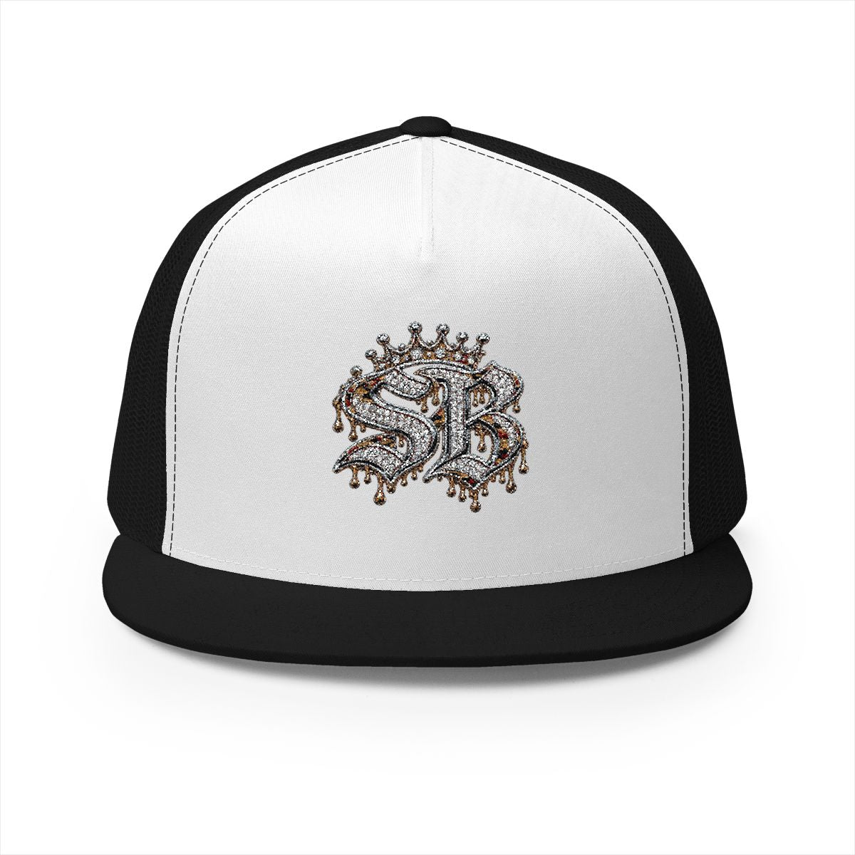 5 Panel Trucker Cap-SB LOGO-SCUMMIEBEARZ™️
