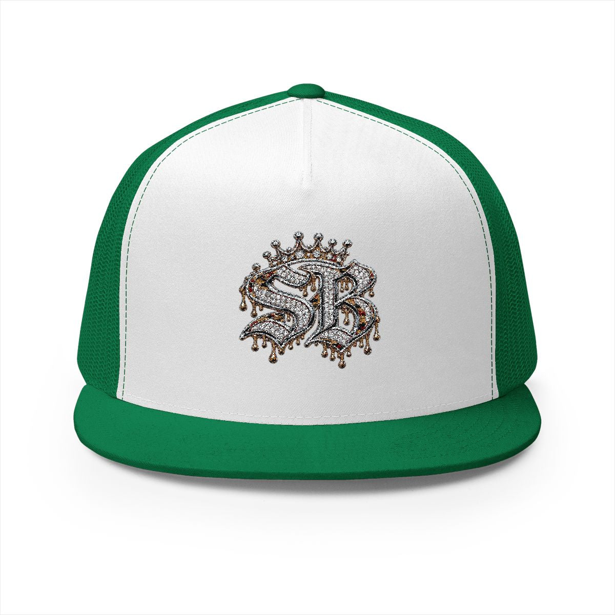 5 Panel Trucker Cap-SB LOGO-SCUMMIEBEARZ™️