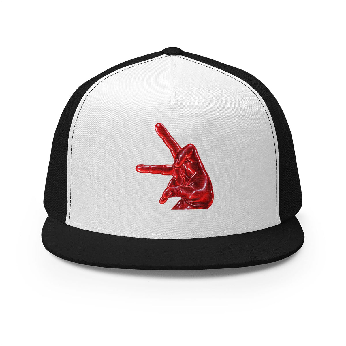 5 Panel Trucker Cap-BLOOD MONEY, HAND LOGO-SCUMMIEBEARZ™️