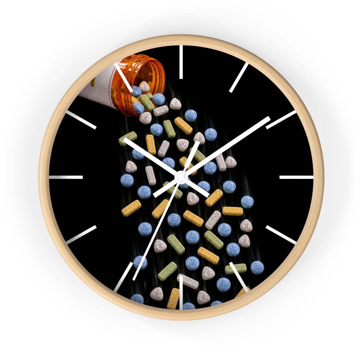 Wall clock- GET YOUR MIND RIGHT-SCUMMIEBEARZ™️