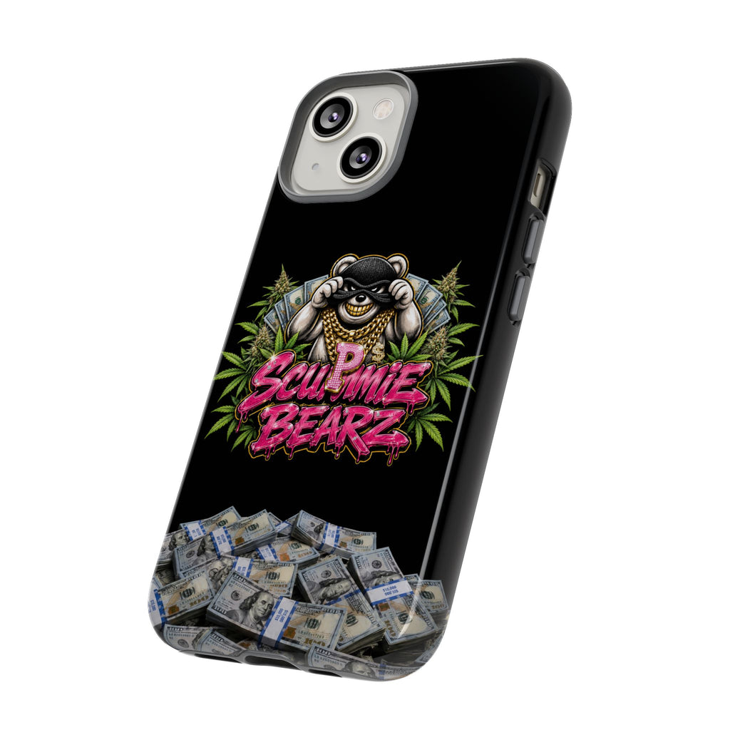 SCUMMIEBEARZ P.M.W. (P***y Money Weed) Logo Tough Cases