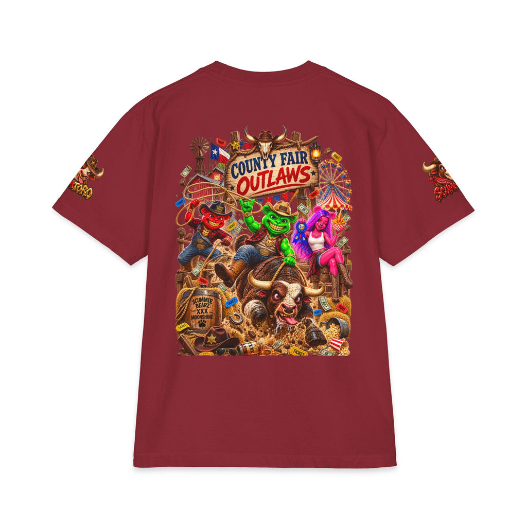 County Fair Outlaws | SCUMMIEBEARZ™ Shaka Wear Heavyweight Tee