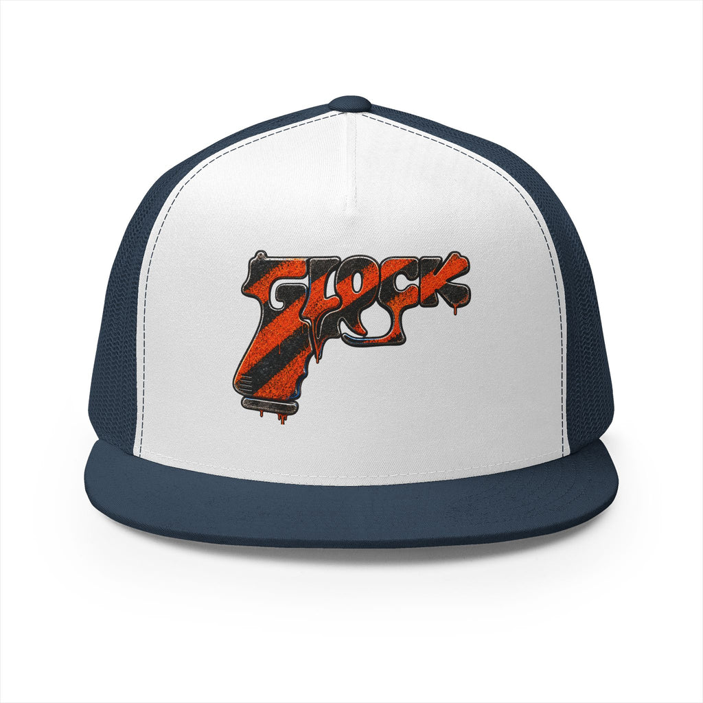 5 Panel Trucker Cap-locked up GLOCK-SCUMMIEBEARZ™️