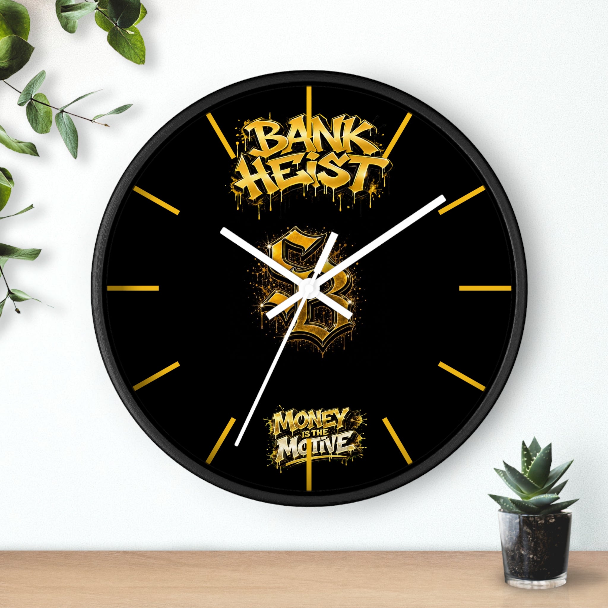 Wall Clock-Bank Heist-Money Is the Motive-SCUMMIEBEARZ™️