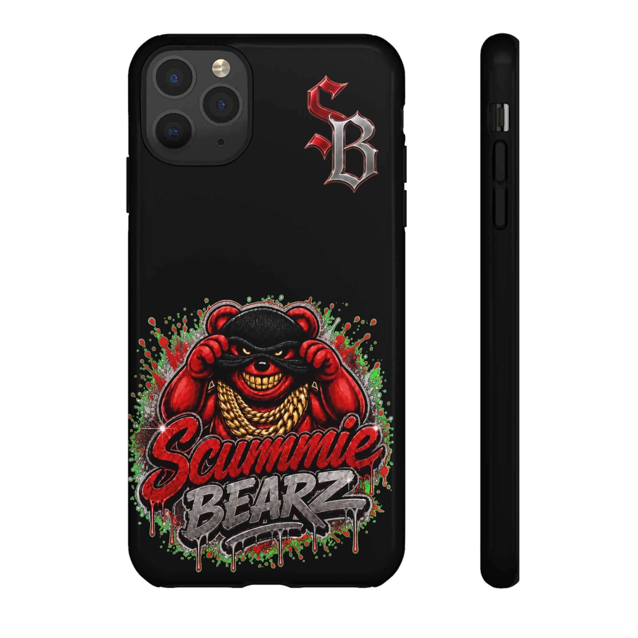 SCUMMIEBEARZ ♦️RED LOGO♦️ Tough Cases