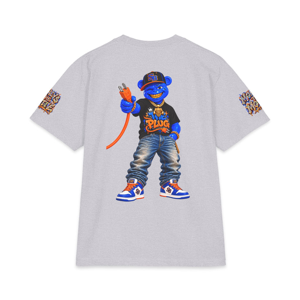 Unisex Max Heavyweight Short Sleeve-THE PLUG!!!-Scummiebearz™️