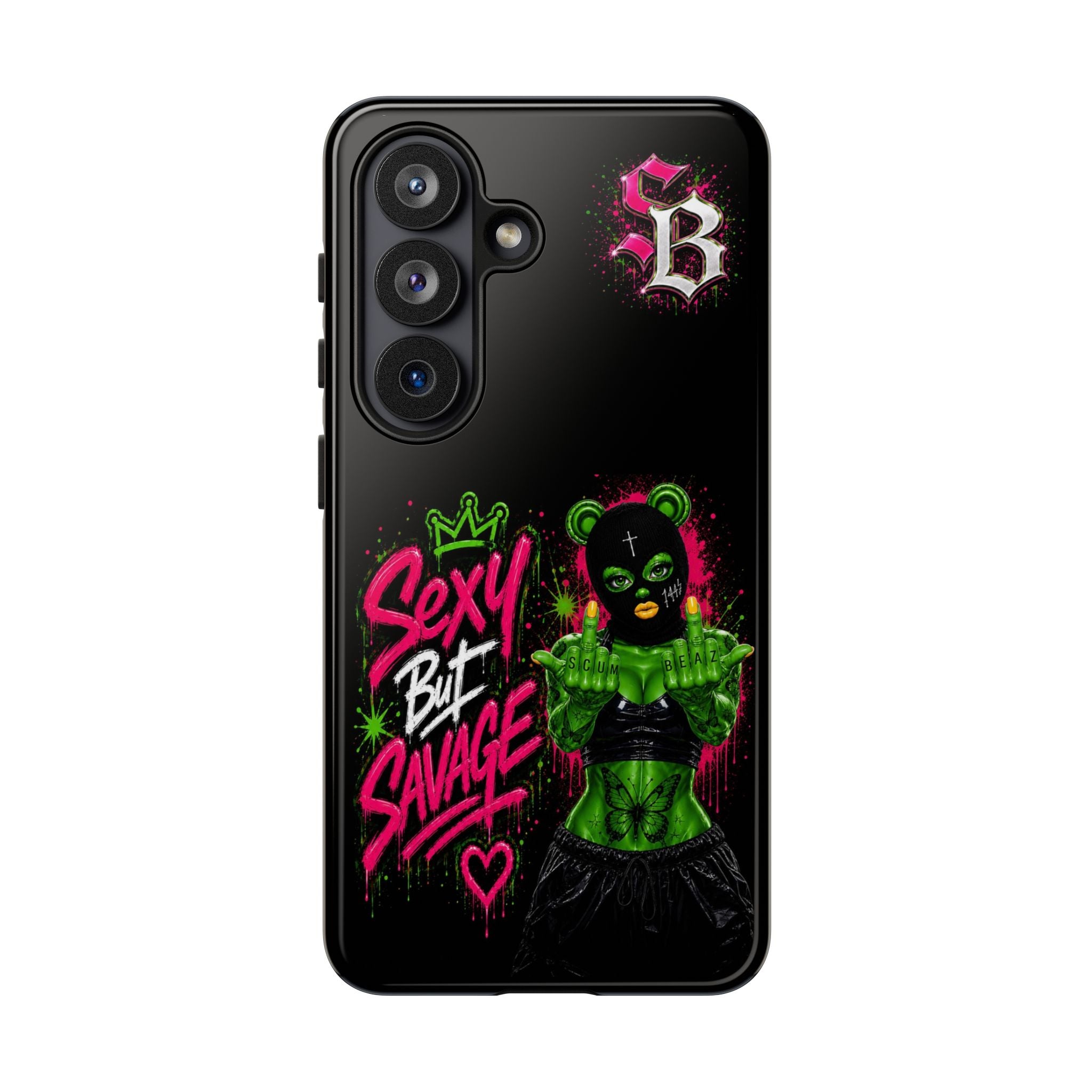 SCUMMIEBEARZ Sexy But Savage Green Remix Tough Cases