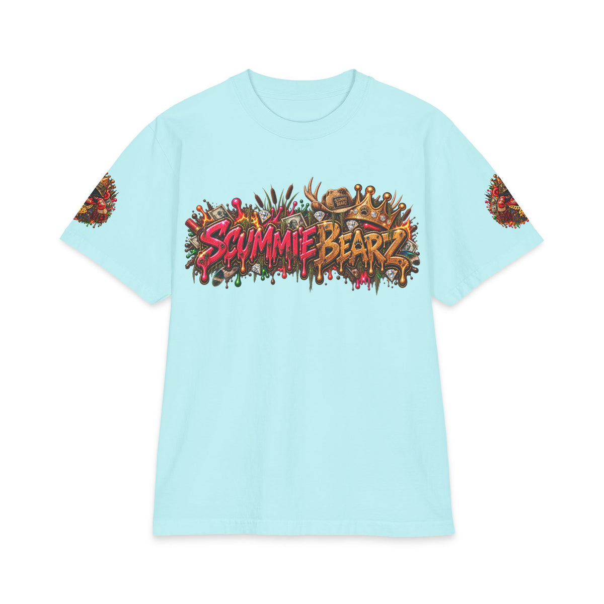 Country Brew Sled | SCUMMIEBEARZ™ Shaka Wear Heavyweight Tee