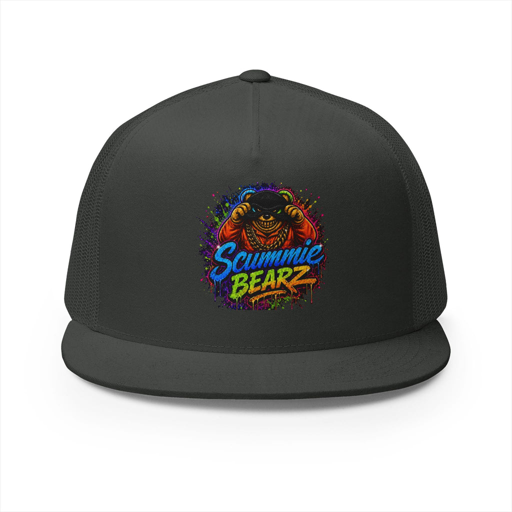 5 Panel Trucker Cap-RAINBOW MASK LOGO-SCUMMIEBEARZ™
