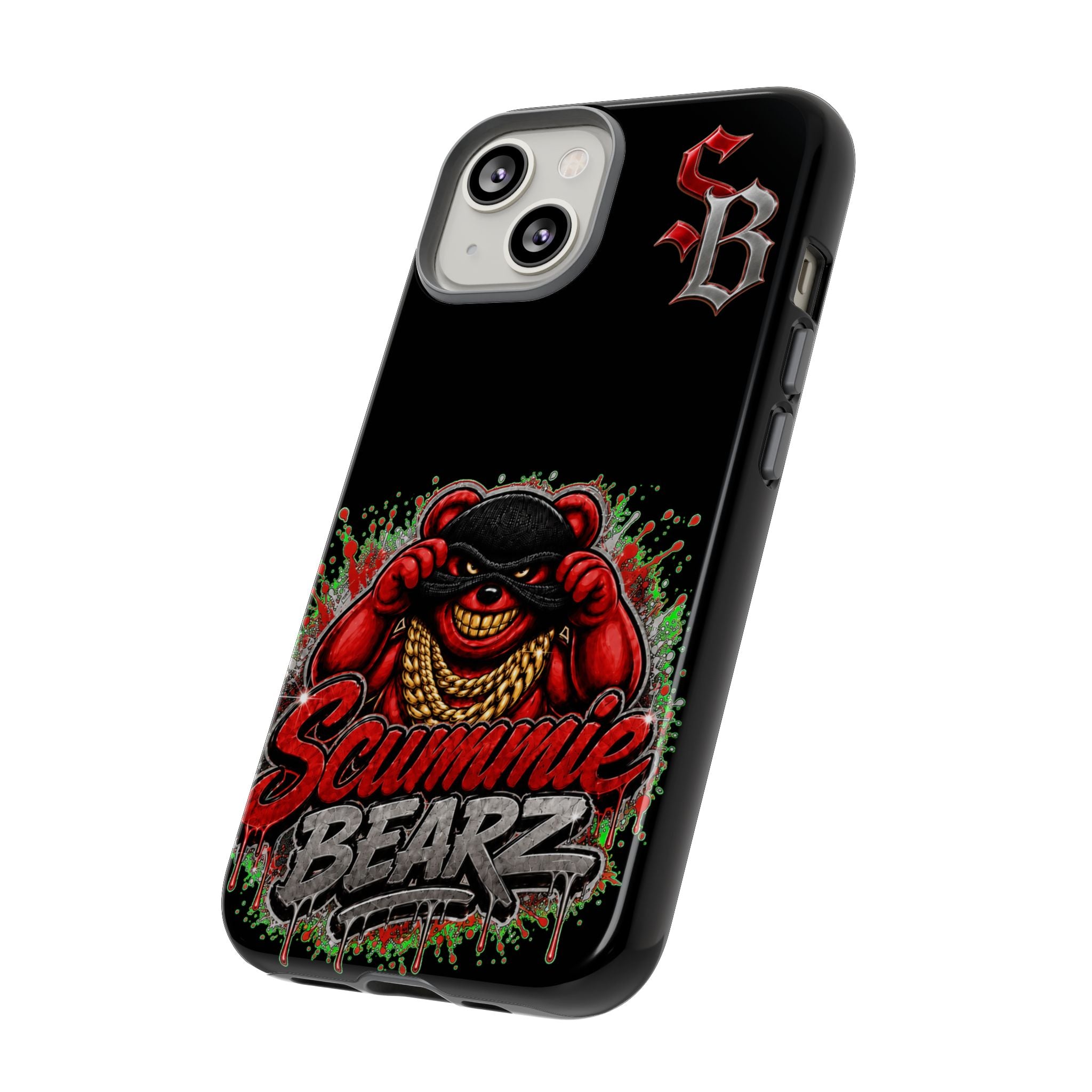 SCUMMIEBEARZ ♦️RED LOGO♦️ Tough Cases