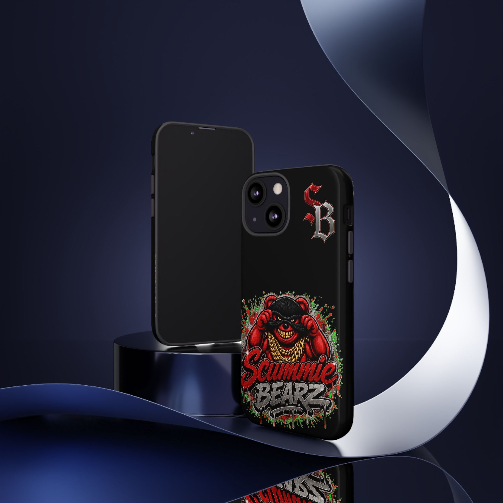 SCUMMIEBEARZ ♦️RED LOGO♦️ Tough Cases