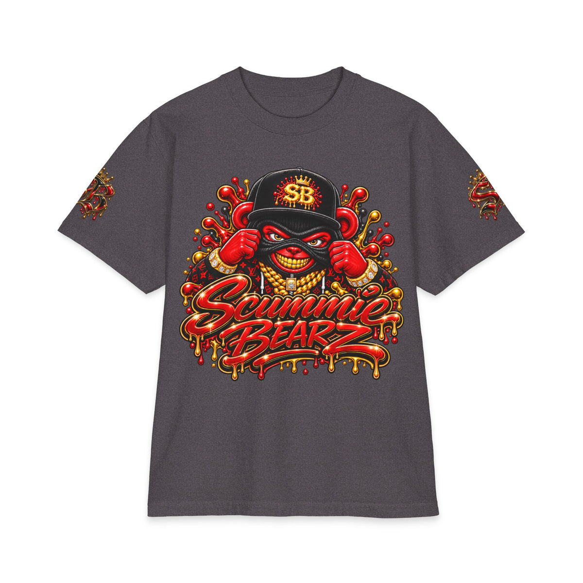 Covered by the Blood | SCUMMIEBEARZ™ Shaka Wear Heavyweight Tee
