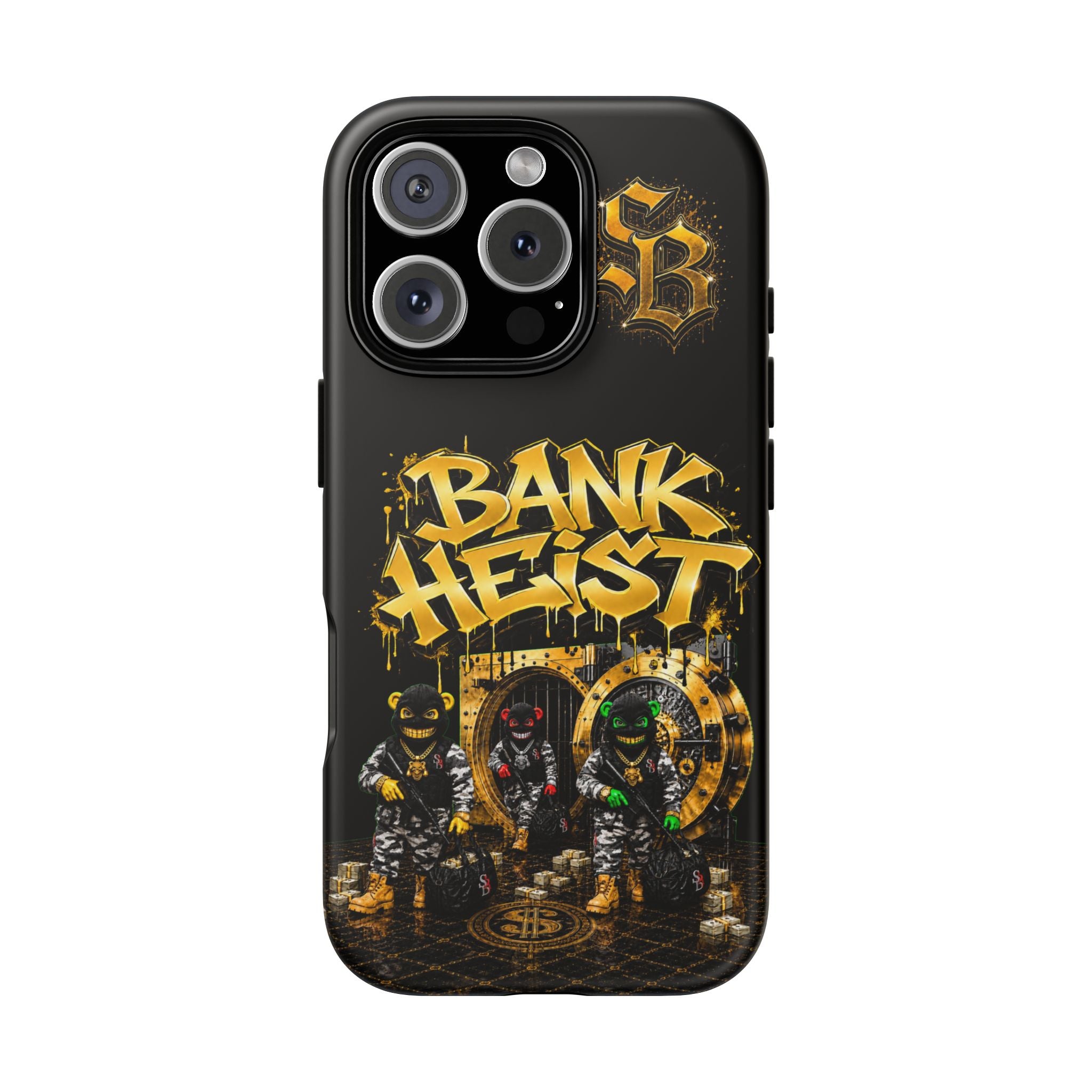 SCUMMIEBEARZ Bank Heist Tough Cases